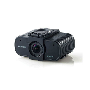 エレコム WEBカメラ 4K対応 830万画素 オートズーム機能付 ブラック UCAM-CX80FBBK
