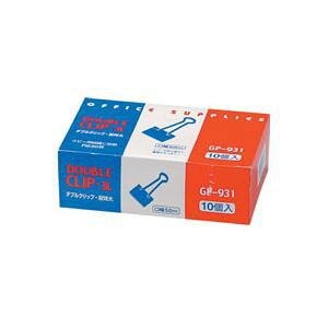 �i�܂Ƃ߁j �\�j�b�N�_�u���N���b�v ������ ����50mm GP-931 1�p�b�N�i10�j �y×3�Z�b�g�z