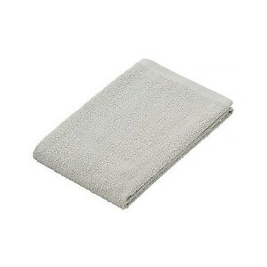 (まとめ) 伊藤忠リーテイルリンク 業務用スレン染めベッドサイズタオル グレー BT-002 1枚 【×2セット】