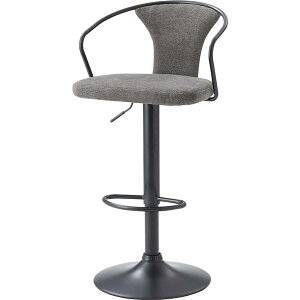 �J�E���^�[�`�F�A �_�[�N�O���[ �i��W50.5×D50×H87~108×SH62~83cm�j �g����