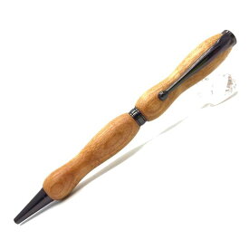 日本製 ハンドメイド ボールペン/文房具 【山桜 さくら】 クロスタイプ 芯：0.7mm 銘木 文具 オフィス用品 『8Color Wood Pen』
