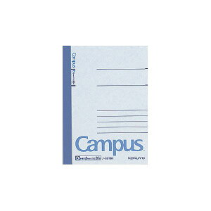 (まとめ) コクヨ キャンパスノート(中横罫) B7 B罫 36枚 ノ-231BN 1セット(20冊) 【×4セット】