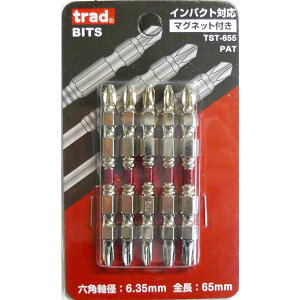 (Ɩp25Zbg) TRAD Xg[Vrbg/[H y5{×25Zbgz {2×65mm TST-655 kDIYpi/Hl