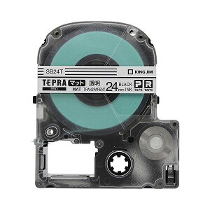 �i�܂Ƃ߁j �L���O�W�� �e�v�� PRO �e�[�v�J�[�g���b�W �}�b�g���x�� 24mm �����^������ SB24T 1�� �y×4�Z�b�g�z