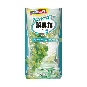 (まとめ) エステー トイレの消臭力 アップルミント 400ml 1セット(3個) 【×5セット】
