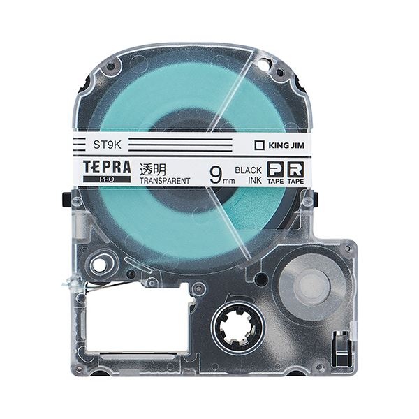 (まとめ）キングジム テプラ PROテープカートリッジ 9mm 透明/黒文字 エコパック ST9K-10PN 1パック(10個)【×3セット】：Shop E-ASU tribunaribeirao.com.br