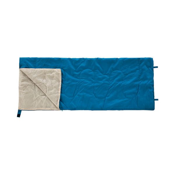 （まとめ） カワセ 封筒型シュラフ（寝袋）ブルー BDK-30B【×5セット】