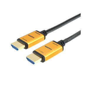 �z�[���b�N ���t�@�C�o�[ HDMI�P�[�u�� 10m ���b�V���^�C�v �S�[���h HH100-533GM