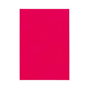 (まとめ) TANOSEE 色画用紙 四つ切 あか 1パック(10枚) 【×30セット】