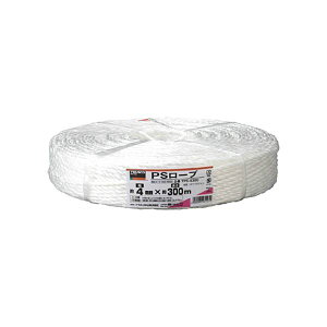 (�܂Ƃ�) TRUSCO PS���[�v 4mm×300m TPS-4300 1�� �y×5�Z�b�g�z