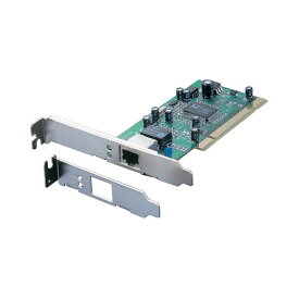 バッファロー PCIバス用 LANボード 1000BASE-T・100BASE-TX・10BASE-T対応 LGY-PCI-GT 1個 【×10セット】