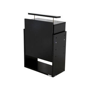 コレクションケース/収納棚 レギュラー 専用上置き 【ハイタイプ 奥行29cm用 ブラック】 幅54.1cm 本体別売 【組立品】【代引不可】
