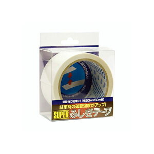 (�܂Ƃ�) �m��H�� �X�[�p�[�ӂ����e�[�v 50mm×50m PET�� MC50W-50PET 1�� �y×3�Z�b�g�z