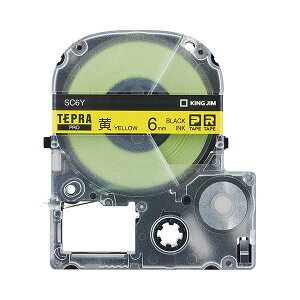 (�܂Ƃ߁j�L���O�W�� �e�v�� PRO �e�[�v�J�[�g���b�W �p�X�e�� 6mm ��/������ �G�R�p�b�N SC6Y-5P 1�p�b�N(5��)�y×3�Z�b�g�z