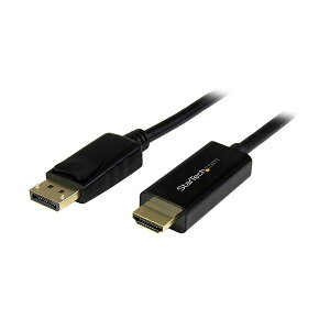 i܂Ƃ߁jStarTechDisplayPort-HDMIϊA_v^P[u 4KΉ 2m IX/IX ubN DP2HDMM2MB1{y×2Zbgz