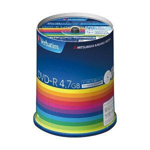 �o�[�x�C�^�� �f�[�^�pDVD-R4.7GB 1-16�{�� �z���C�g���C�h�v�����^�u�� �X�s���h���P�[�X DHR47JP100V3 1�p�b�N�i100���j