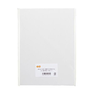 (まとめ)TANOSEE 各種プリンタ対応ラベルA4 12面標準 83.8×42.3mm 四辺余白付 角丸 1冊(100シート)【×5セット】