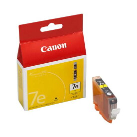 (まとめ) キヤノン Canon インクタンク BCI-7eY イエロー 0367B001 1個 【×10セット】