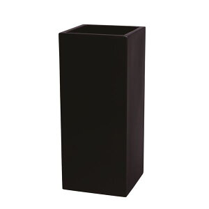 大和プラスチック ファイバーグラスシリーズ プリズム 3480 ブラック W340×D340×H800mm (底穴なし)