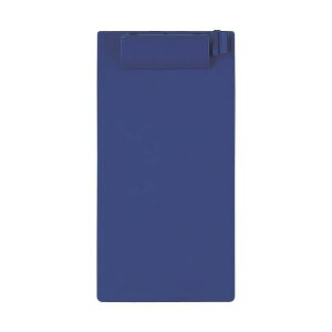 (まとめ)セキセイ クリップボード 伝票サイズ タテ ネイビーブルー SSS-2059P-NB 1セット(10枚) 【×3セット】