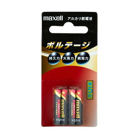 (まとめ) マクセル アルカリ乾電池 ボルテージ単5形 LR1(T) 2B 1パック(2本) 【×30セット】