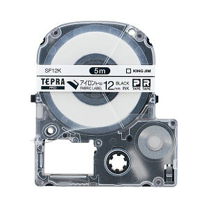(�܂Ƃ�) �L���O�W�� �e�v�� PRO �e�[�v�J�[�g���b�W �A�C�������x�� 12mm ������ SF12K 1�� �y×10�Z�b�g�z