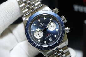 《送料無料/返品可》　TUDOR　チューダー(チュードル)　ヘリテージ　ブラックベイ　クロノグラフ　79360B　M79360B-0002　メンズ　オートマチック　【中古】【smtb-TD】【saitama】【05P06jul10】【MB-KP】