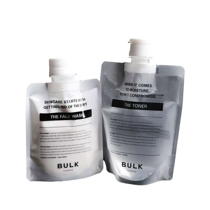 楽天市場】2点セット バルクオム 洗顔料＆化粧水 THE FACE WASH&THE 