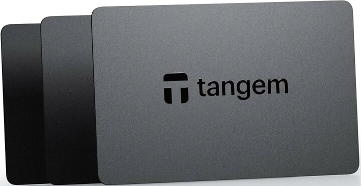 楽天市場】tangem ウォレット 3cards 安全な暗号資産ウォレット ビット  