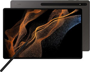 【Galaxy Tab S8 Ultra タブレット 258G 14.6インチ】画面内指紋認証 有機ELディスプレイ 11 200mAh SPen同梱 グラファイト