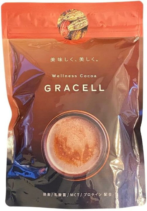 楽天市場】GRACELL グレイセル ココア 100g 置き換え ダイエット 美容 