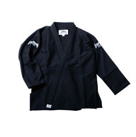 isami イサミ JJP-160 ベーシック柔術着 黒 上下セット 帯付き ブラジリアン 柔術