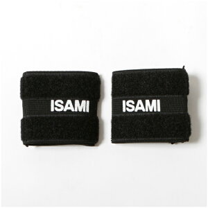 isami イサミ L-353-BK リストバンド 大人用 格闘技 武道 空手 キックボクシング 総合