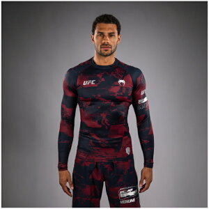 VENUM ���F�i�� UFC Zenith by Venum Authentic Fight Week �p�t�H�[�}���X�������b�V���K�[�h - �l�C�r�[�u���[/�o�[�K���f�B/�V���o�[ VNMUFC-00430-455