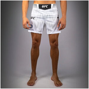 VENUM ���F�i�� UFC Zenith by Venum Authentic Fight Night �V���[�g�t�B�b�g�t�@�C�g�V���[�c �����Y - �z���C�g �x�i�� VNMUFC-00481-002