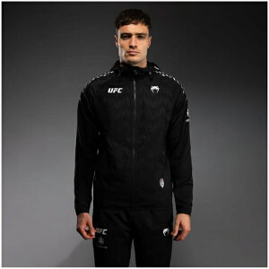 VENUM ���F�i�� UFC Zenith by Venum Authentic Fight Night �E�H�[�N�A�E�g�p�[�J�[ �����Y - �u���b�N �x�i�� VNMUFC-00477-108