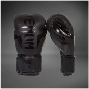 VENUM ���F�i�� ELITE �{�N�V���O�O���[�u - �u���b�N �x�i�� EU-VENUM-1392-BC �i���Z �L�b�N�{�N�V���O ����