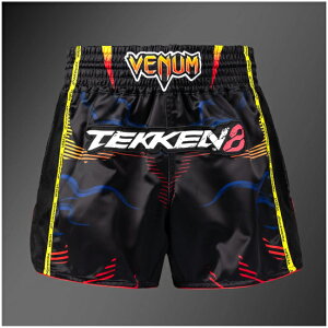 VENUM ���F�i�� x TEKKEN 8 ���G�^�C�V���[�c - ���V�~�c - �u���b�N/�I�����W �x�i�� VENUM-06214-112 �S��8 �L�b�N �{�N�V���O �i���Z