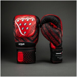 VENUM ���F�i�� x TEKKEN 8 �{�N�V���O�O���[�u - �J�Y�� - ���b�h/�u���b�N �x�i�� VENUM-06221-207 �S��8 �O���ꔪ �i���Z �L�b�N �{�N�V���O ����