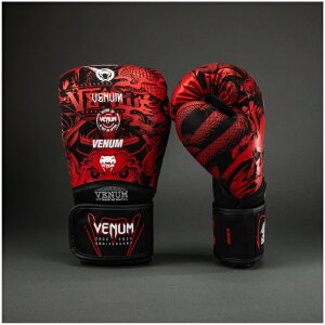 VENUM ���F�i�� 20th Anniversary �{�N�V���O�O���[�u - �u���b�N/���b�h �x�i�� VENUM-06109-100 �i���Z �L�b�N�{�N�V���O ����