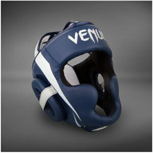 VENUM ���F�i�� ELITE �w�b�h�M�A - �z���C�g/�l�C�r�[�u���[ �x�i�� VENUM-1395-410 �i���Z �L�b�N�{�N�V���O ����