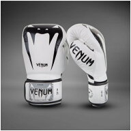 VENUM ヴェナム GIANT 3.0 ボクシンググローブ - ナッパレザー - ホワイト ベナム VENUM-2055-002 格闘技…