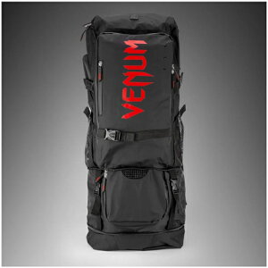 VENUM ���F�i�� CHALLENGER XTREM EVO �o�b�N�p�b�N - �u���b�N/���b�h �x�i�� VENUM-03831-100 �i���Z �L�b�N�{�N�V���O ����