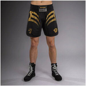 VENUM ���F�i�� x Mike Tyson Tiger �{�N�V���O�V���[�c - �u���b�N/�S�[���h �x�i�� VENUM-06034-126 �x�i�� VENUM-06034-100 �}�C�N�E�^�C�\�� �{�N�V���O
