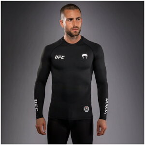 VENUM ���F�i�� UFC Unity by Venum Authentic Fight Week �����Y �e�N�j�J�� �������b�V���K�[�h - �u���b�N �x�i�� VNMUFC-00569-108
