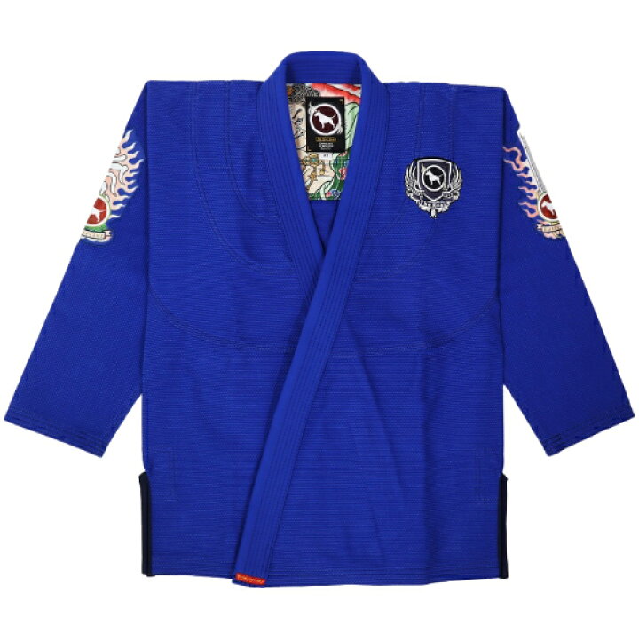 楽天市場】ブルテリア bjk-020 BULL TERRIER 柔術衣 Acalanatha R 青 