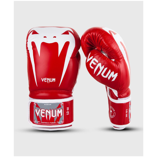早割クーポン ギフ_包装 VENUM ヴェナム UFC ONE MMA 総合 格闘技 キック ボクシング レッド ナッパレザー ボクシンググローブ GIANT - VENUM-2055-003 キックボクシング ベナム 3.0