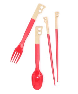 `X Lp[ Jg[Zbg CHUMS CH62-1734 AEghA Xv[ tH[N  Lv BBQ Camper Cutlery Set