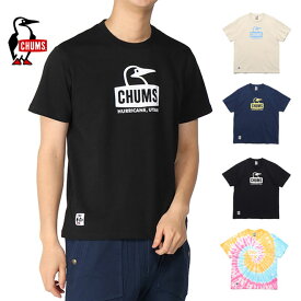 チャムス ブービーフェイスTシャツ 半袖 CHUMS CH01-2278 メンズ ヘビーウェイトコットン ロゴTシャツ アウトドア キャンプ バーベキュー 綿 Booby Face T-Shirt
