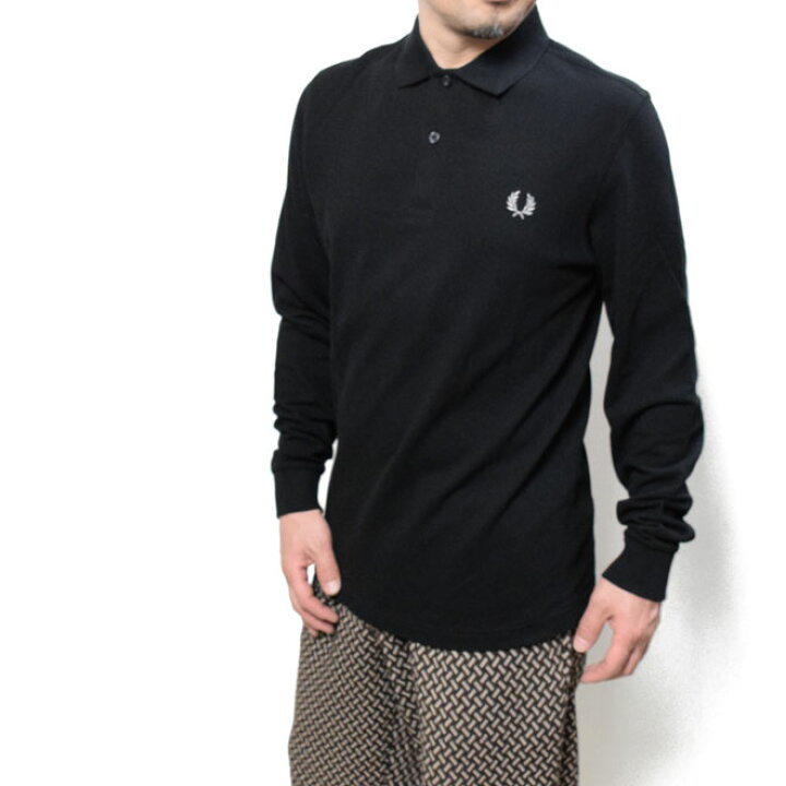 楽天市場】フレッドペリー 長袖 ポロシャツ 鹿の子 カノコ FRED PERRY 